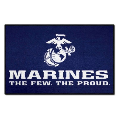 Fan Mats  LLC U.S. Marines n/a Starter Mat Red
