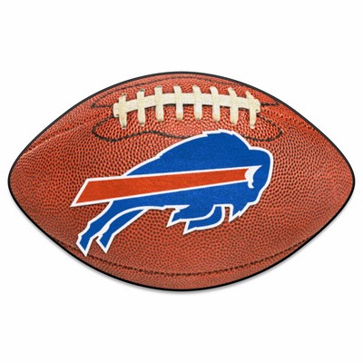 Fan Mats  LLC Buffalo Bills Football Mat Brown