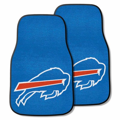 Fan Mats  LLC Buffalo Bills 2-pc Carpet Car Mat Set Blue