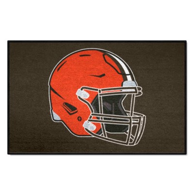 Fan Mats  LLC Cleveland Browns Starter Mat Brown