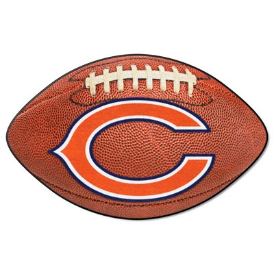 Fan Mats  LLC Chicago Bears Football Mat Brown