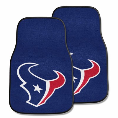 Fan Mats  LLC Houston Texans 2-pc Carpet Car Mat Set Navy