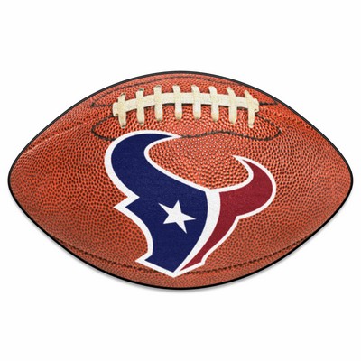 Fan Mats  LLC Houston Texans Football Mat Brown