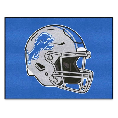 Fan Mats  LLC Detroit Lions All-Star Mat Blue