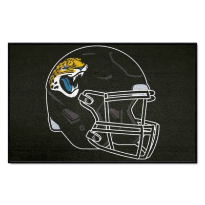 Fan Mats  LLC Jacksonville Jaguars Starter Mat Black