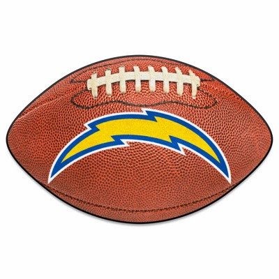 Fan Mats  LLC Los Angeles Chargers Football Mat Brown