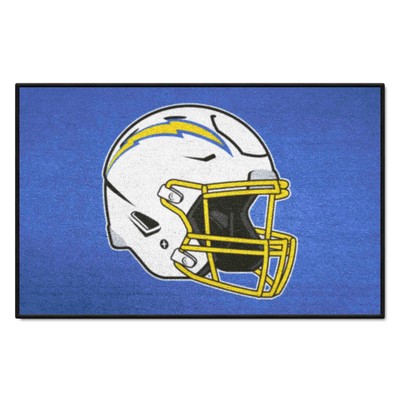 Fan Mats  LLC Los Angeles Chargers Starter Mat Blue