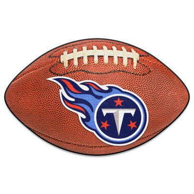 Fan Mats  LLC Tennessee Titans Football Mat Brown