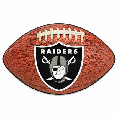 Fan Mats  LLC Las Vegas Raiders Football Mat Brown
