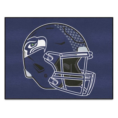 Fan Mats  LLC Seattle Seahawks All-Star Mat Navy