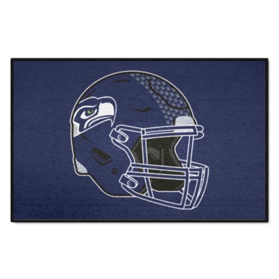 Fan Mats  LLC Seattle Seahawks Starter Mat Navy