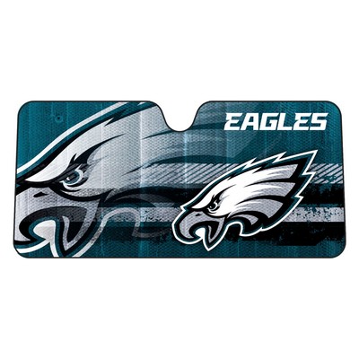 Fan Mats  LLC Philadelphia Eagles Auto Shade Teal