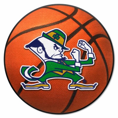 Fan Mats  LLC Notre Dame Fighting Irish Basketball Mat Orange