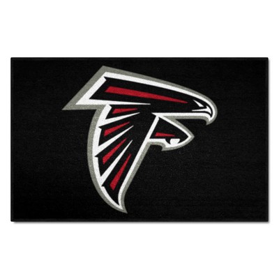 Fan Mats  LLC Atlanta Falcons Starter Mat Black