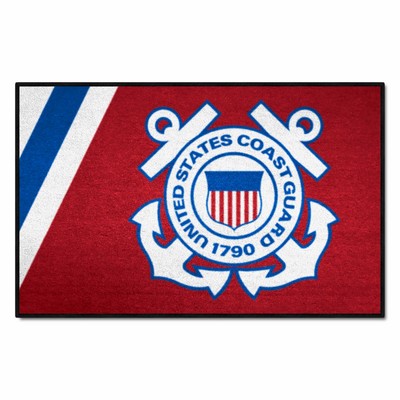 Fan Mats  LLC U.S. Coast Guard n/a Starter Mat Red