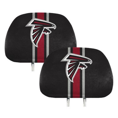 Fan Mats  LLC Atlanta Falcons Printed Headrest Cover Red & Black