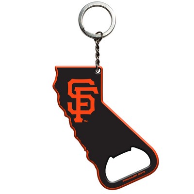 Fan Mats  LLC San Francisco Giants Keychain Bottle Opener Orange & Black