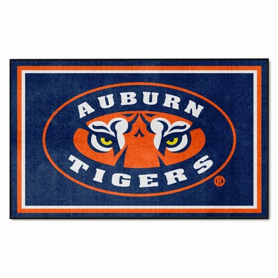 Fan Mats  LLC Auburn Tigers 4x6 Rug Navy
