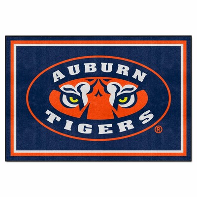 Fan Mats  LLC Auburn Tigers 5x8 Rug Navy