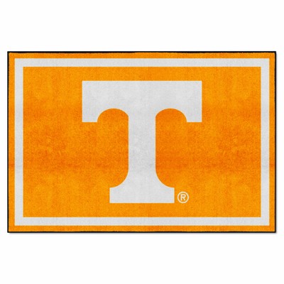 Fan Mats  LLC Tennessee Volunteers 5x8 Rug Orange