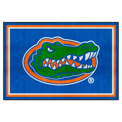 Fan Mats  LLC Florida Gators 5x8 Rug Blue