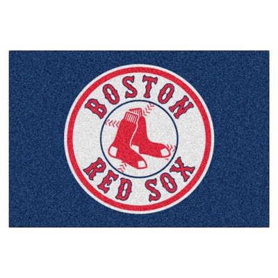 Fan Mats  LLC Boston Red Sox Starter Rug 