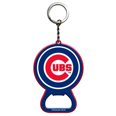 Chicago Cubs Keychain Bottle Opener Blue Fan Mats  LLC Chicago Cubs Keychain Bottle Opener Blue