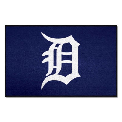 Fan Mats  LLC Detroit Tigers Starter Mat Navy