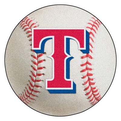 Fan Mats  LLC Texas Rangers Baseball Rug 