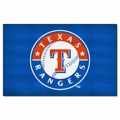 Fan Mats  LLC Texas Rangers Ulti-Mat Blue