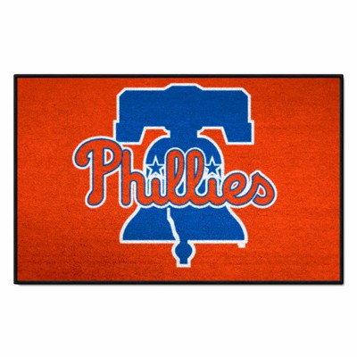 Fan Mats  LLC Philadelphia Phillies Starter Mat Red