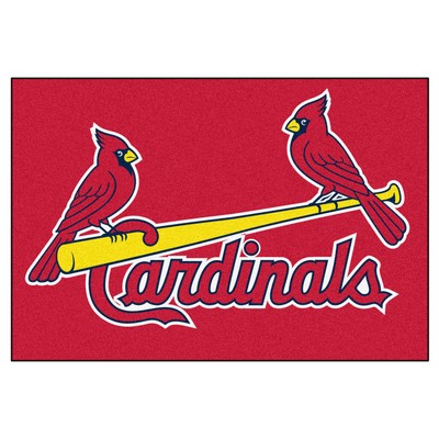 Fan Mats  LLC St Louis Cardinals Starter Rug 