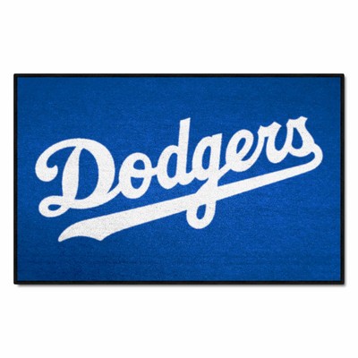 Fan Mats  LLC Los Angeles Dodgers Starter Mat Blue