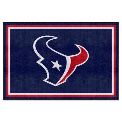 Fan Mats  LLC Houston Texans 5x8 Rug Navy