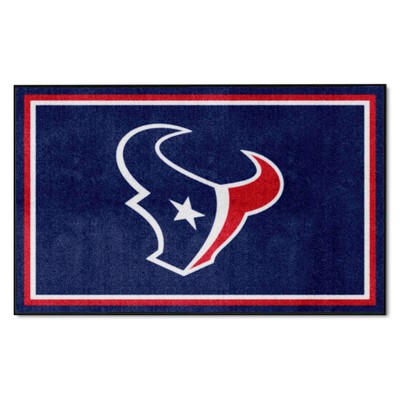 Fan Mats  LLC Houston Texans 4x6 Rug Navy