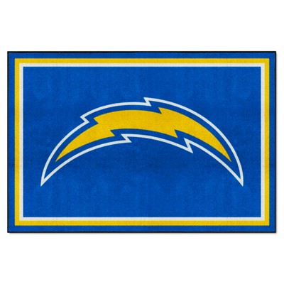 Fan Mats  LLC Los Angeles Chargers 5x8 Rug Navy