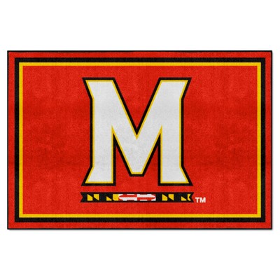 Fan Mats  LLC Maryland Terrapins 5x8 Rug Red