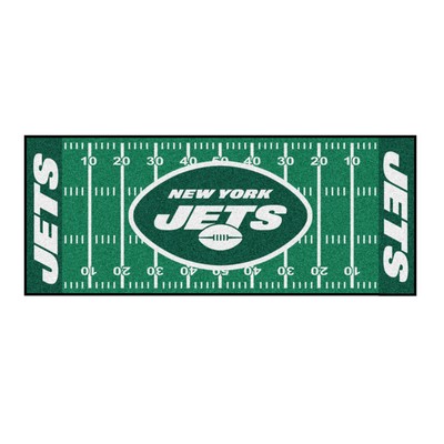 Fan Mats  LLC New York Jets Field Runner Rug 
