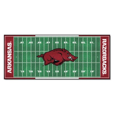 Fan Mats  LLC Arkansas Razorbacks Field Runner Rug 