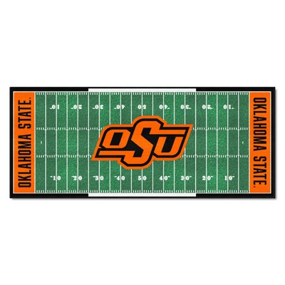 Fan Mats  LLC Oklahoma State Cowboys Field Runner Rug 