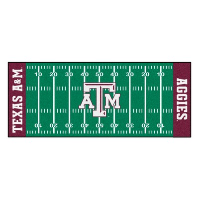 Fan Mats  LLC Texas A&M Aggies Field Runner Rug 