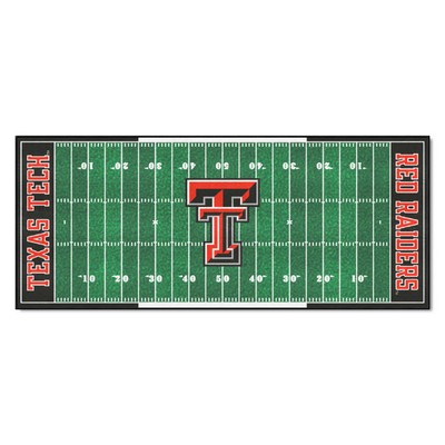 Fan Mats  LLC Texas Tech Red Raiders Field Runner Rug 