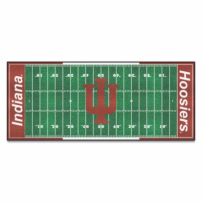 Fan Mats  LLC Indiana Hooisers Football Field Runner Green