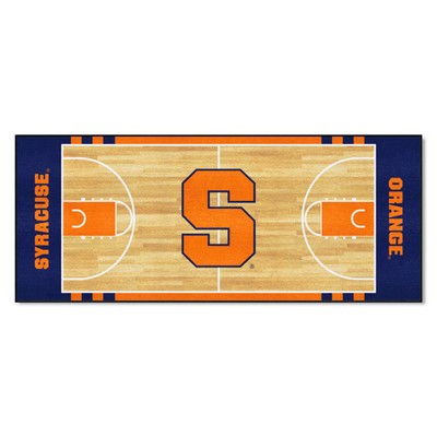 Fan Mats  LLC Syracuse Orange NCAA Basketball Runner Orange