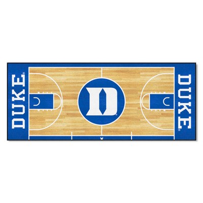 Fan Mats  LLC Duke Blue Devils NCAA Basketball Runner Blue