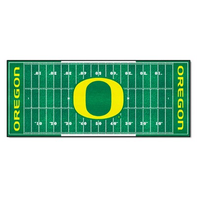 Fan Mats  LLC Oregon Ducks Football Field Runner Green