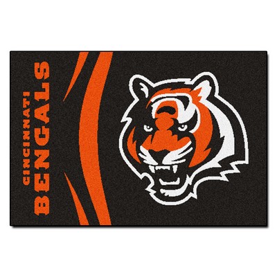 Fan Mats  LLC Cincinnati Bengals Uniform Starter Rug 