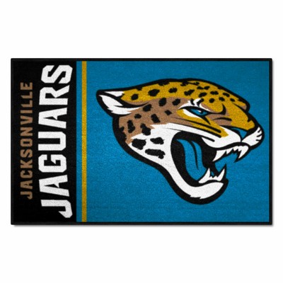 Fan Mats  LLC Jacksonville Jaguars Starter Mat Uniform Black