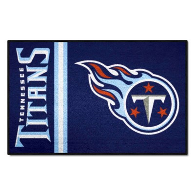 Fan Mats  LLC Tennessee Titans Starter Mat Uniform Navy