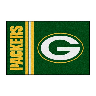 Fan Mats  LLC Green Bay Packers Uniform Starter Rug 